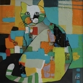 Camouflage Cat